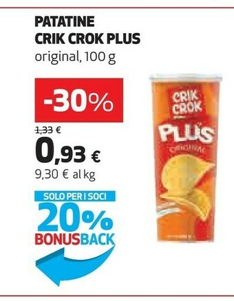 Crik crok Plus Original 100 G(ml)