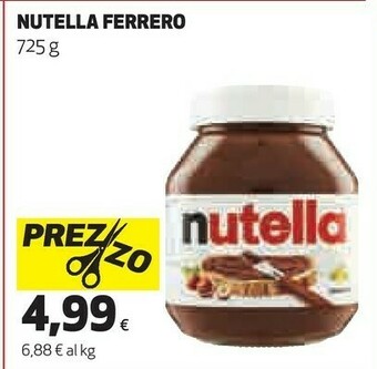 Coop Ferrero Nutella offerta