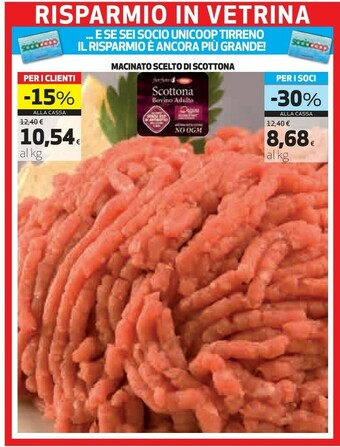 Coop Coop Macinato Scelto Di Scottona offerta