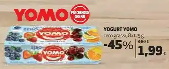 Coop Yomo Yogurt Zero Grassi offerta