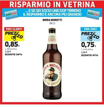 Coop Moretti Birra - Birra 660 G(ml) offerta