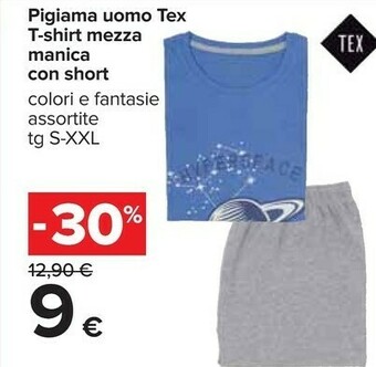 Carrefour T-shirt uomo offerta
