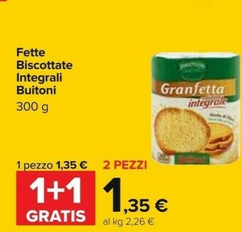 Buitoni Granfetta Con Farina Integrale 300 G(ml)