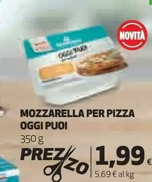 Coop Granarolo Mozzarella Per Pizza Oggi Puoi 350 G offerta