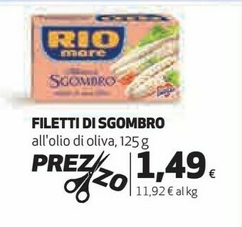 Coop Filetti di sgombro offerta