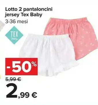 Carrefour Jersey Abbigliamento neonato offerta
