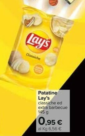 Carrefour Lays Snack offerta