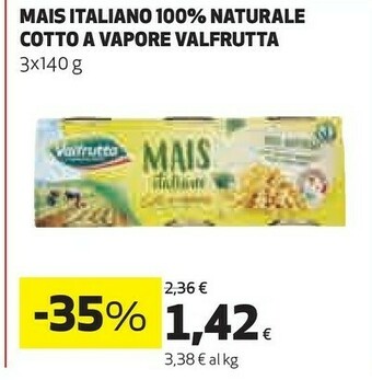 Valfrutta Mais