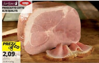 Coop Prosciutto Cotto Alta Qualità offerta