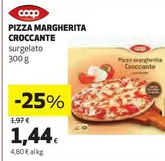 Coop Coop Pizza Margherita Croccante offerta