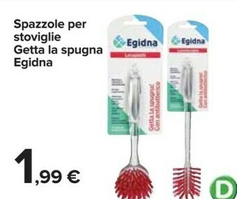 Egidna Spazzole Per Stoviglie Getta La Spugna