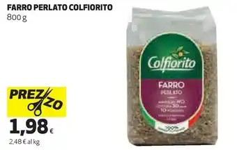 Coop Colfiorito Farro Perlato 800 G offerta