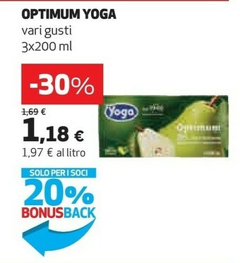 Coop Yoga Optimum offerta
