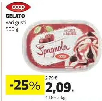 Coop Gelato 500 G offerta