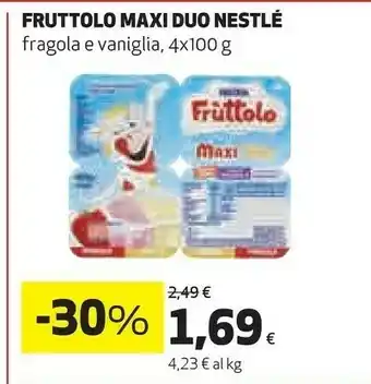 Coop Nestlè Fruttolo Maxi Duo offerta