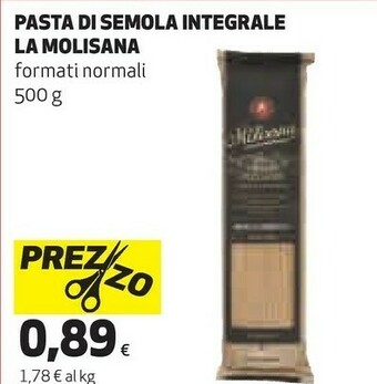 Coop La Molisana Pasta Di Semola Integrale 500 G offerta
