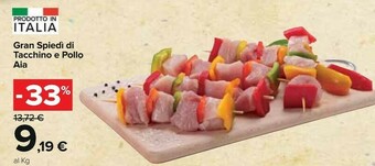 Carrefour Aia Gran Spiedì Di Tacchino E Pollo offerta