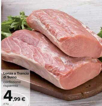 Carrefour Lonza A Trancio Di Suino offerta