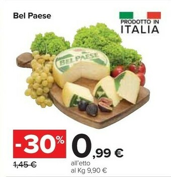 Carrefour Galbani Bel Paese offerta
