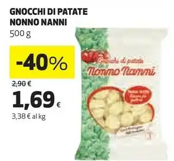 Coop Nonno Nanni Gnocchi di patate offerta