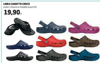 Coop Crocs Pantofole offerta