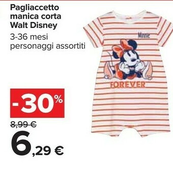 Carrefour Disney Abbigliamento neonato offerta