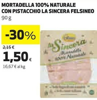 Coop Felsineo Mortadella offerta