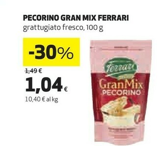 Coop Ferrari Formaggio offerta