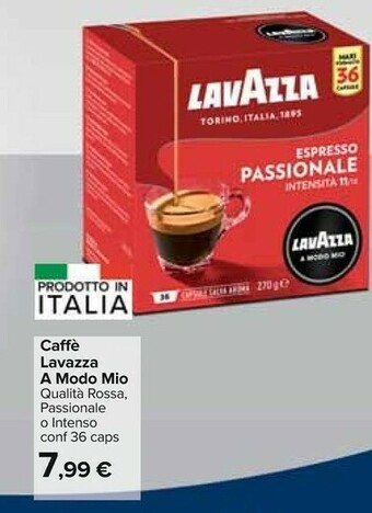 Carrefour Lavazza Cialde caffè offerta