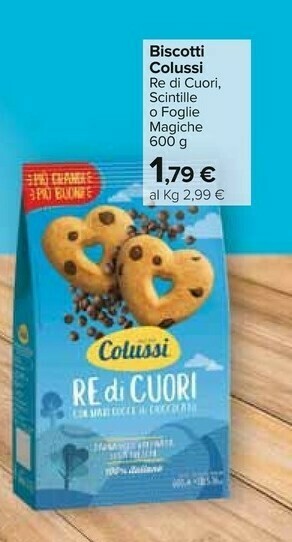 Carrefour Colussi Biscotti offerta