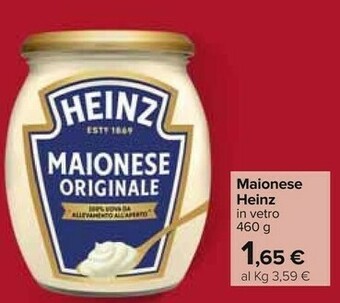 Carrefour Heinz Maionese offerta