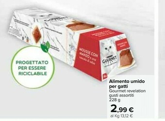Carrefour Cibo per gatti offerta