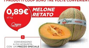 Coop Melone Retato offerta