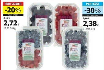 Coop Linea Frutti Di Bosco offerta