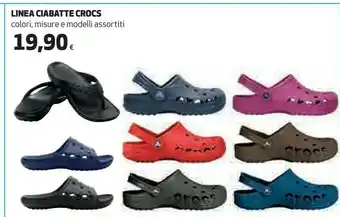 Coop Crocs Pantofole offerta