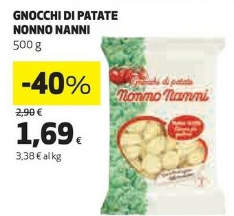 Coop Nonno Nanni Gnocchi di patate offerta