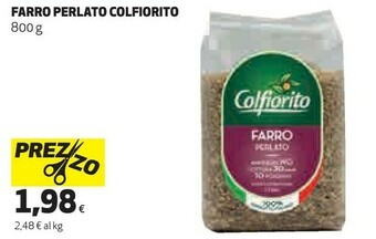 Coop Colfiorito Farro Perlato 800 G offerta