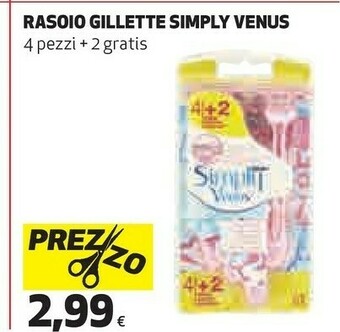 Coop Gillette Rasoio offerta