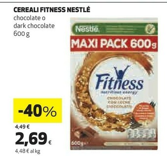Coop Nestlè Cereali Fitness offerta