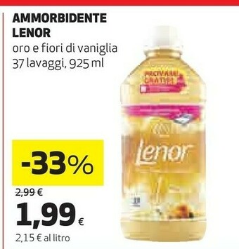 Coop Lenor Ammorbidente offerta