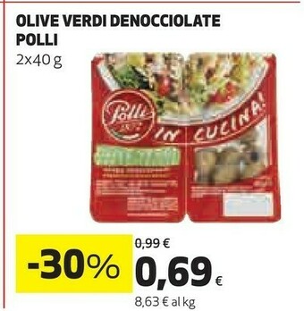 Coop Polli Olive Verdi Denocciolate offerta