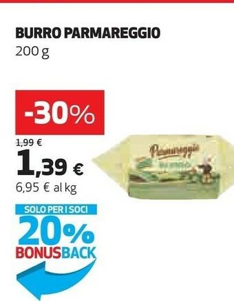 Coop Parmareggio Burro offerta