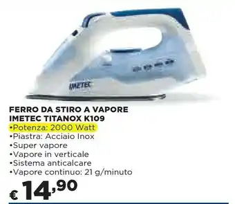 Coop Imetec Ferro da stiro Rowenta offerta