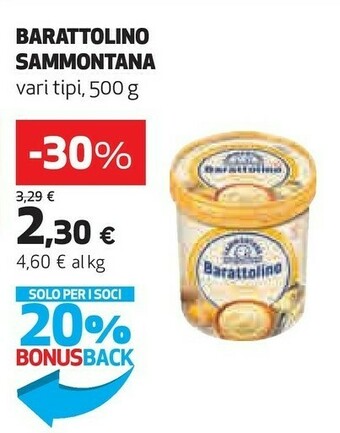Coop Sammontana Barattolino offerta