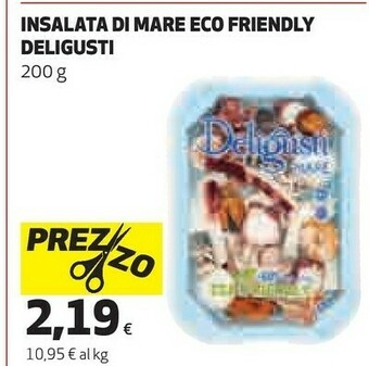 Coop Deligusti Insalata Di Mare Eco Friendly 200 G offerta