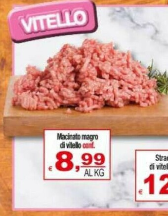 CTS Supermercati Vitello offerta