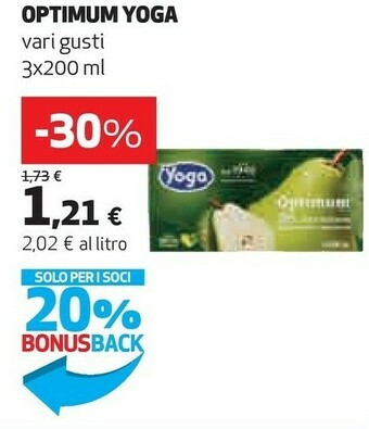 Coop Yoga Optimum offerta