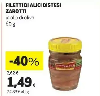 Coop Zarotti Alici offerta