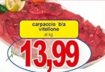 Pewex carpaccio b/a vitellone offerta