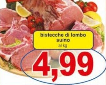 Pewex Bistecche di lombo suino offerta